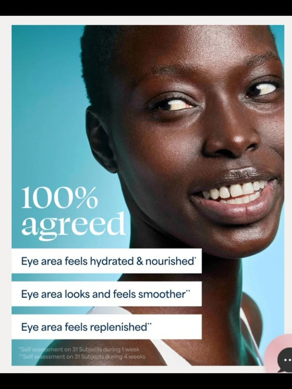 TULA Skincare 24-7 Power Swipe Hydrating Eye Balm - Aqua